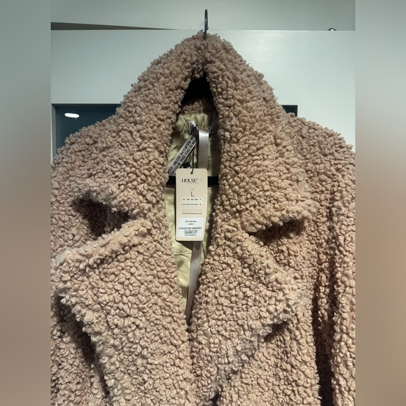 House of CB Blush Teddy Jacket - Picture 3 of 6